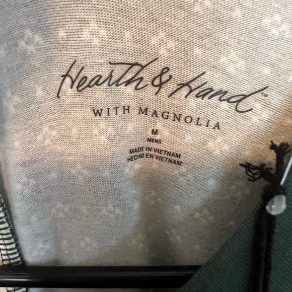 Hearth & Hand Magnolia Green Sz M Allover Fleck Union Suit 1pc NWT - Picture 10 of 12